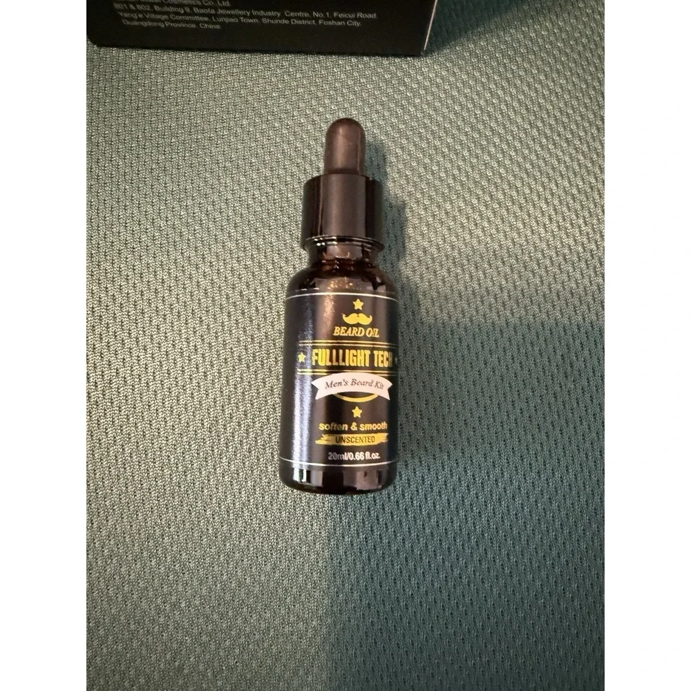 Fulllight Tech Men's Beard Oil Kit 20 ml / 0,66 fl , oz X 3 Pcs New